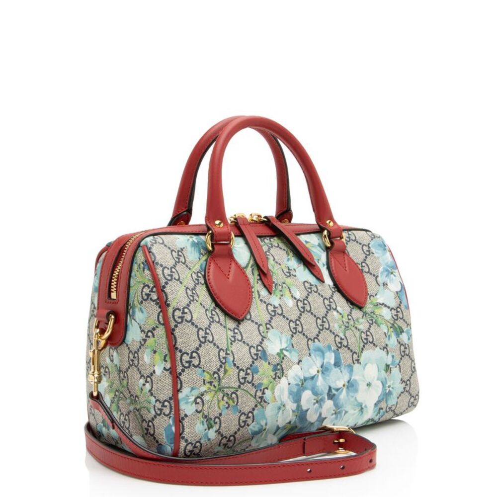 Gucci GG Supreme Blooms Small Satchel - Picture 2 of 14